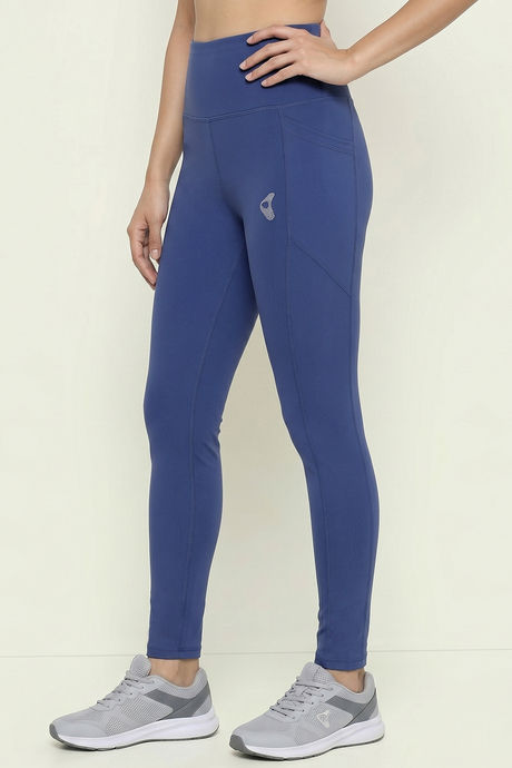 Zelocity Quick Dry Yoga & Training Legging - Lilac Blue — image 3
